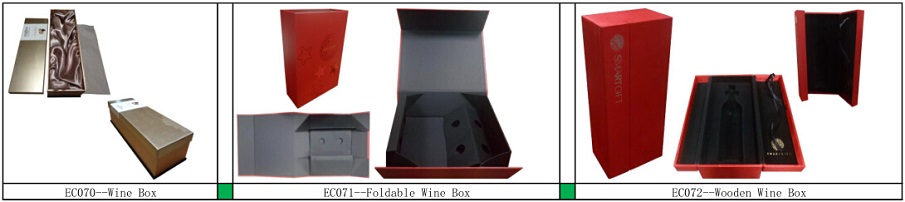 Glass Bottle Packaging Box