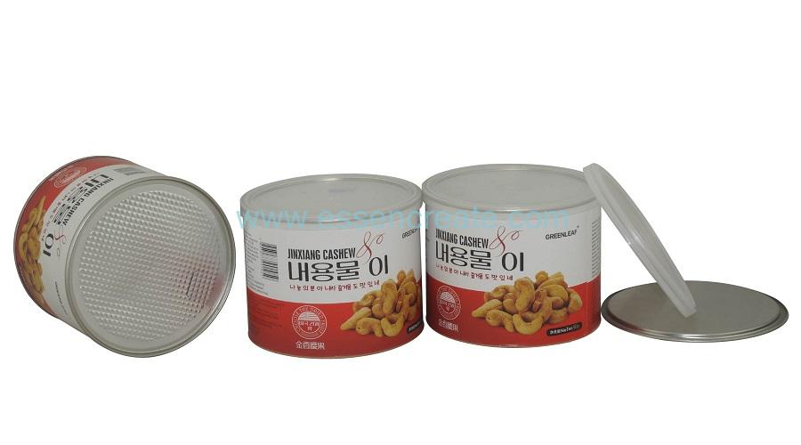 Paper Nuts Cans Packaging Supplier