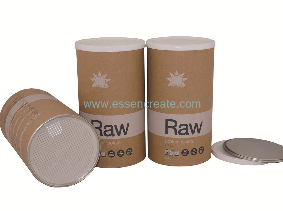 Composite Paper Cans Water-proof Tube for Protein Packaging