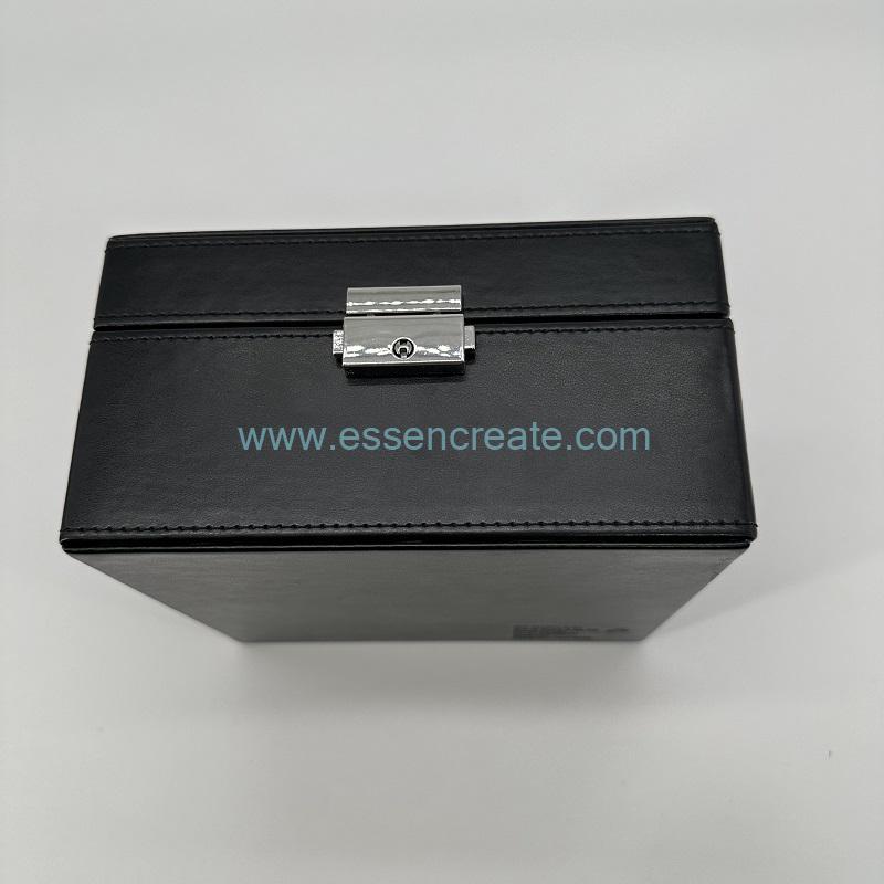 gemstone display box leather