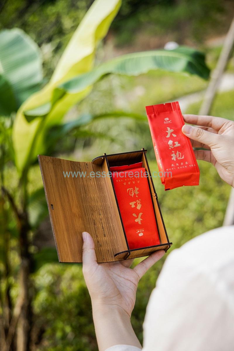 Exquisite Wooden Box for Tea Packaging