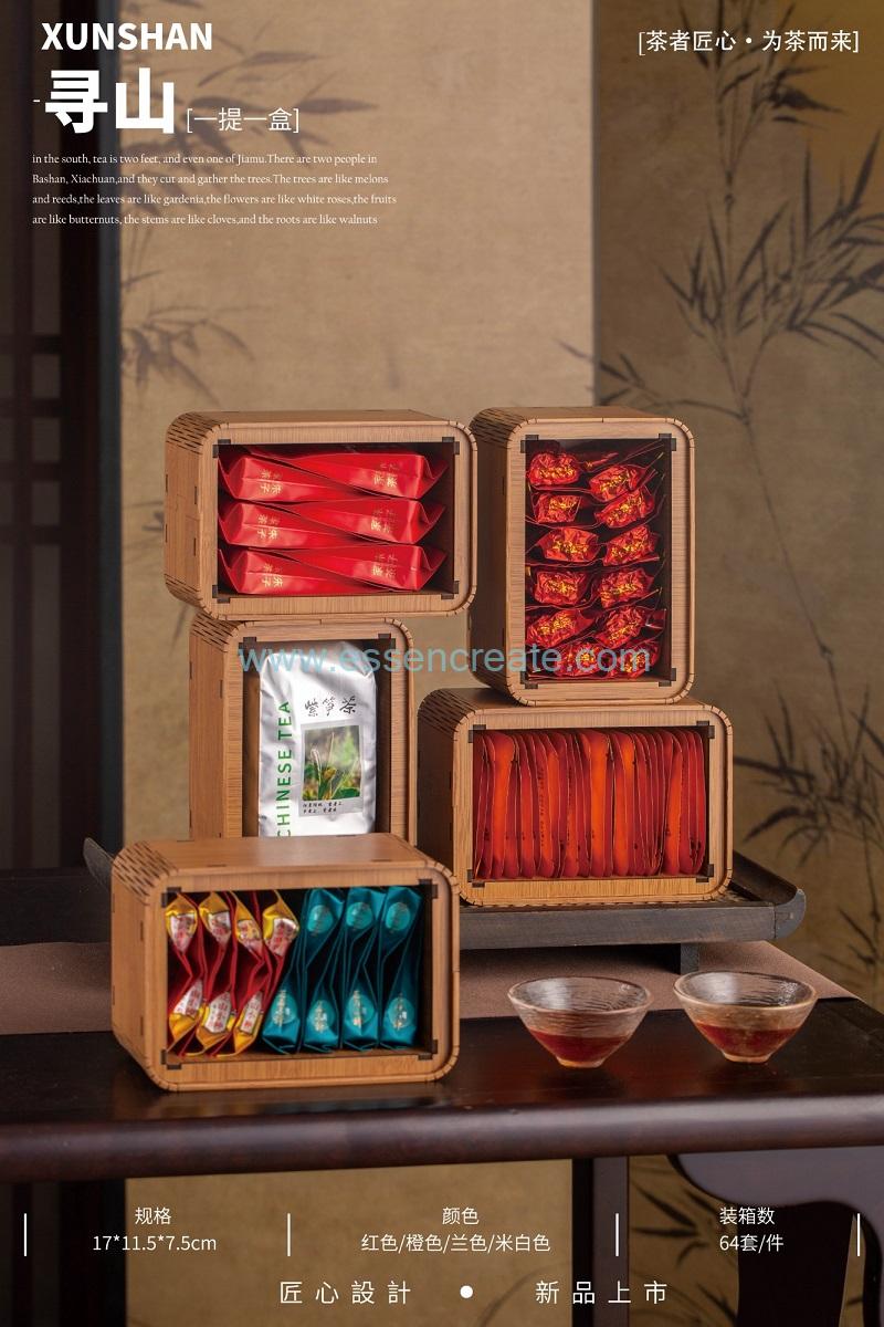 Exquisite Wooden Box for Tea Packaging