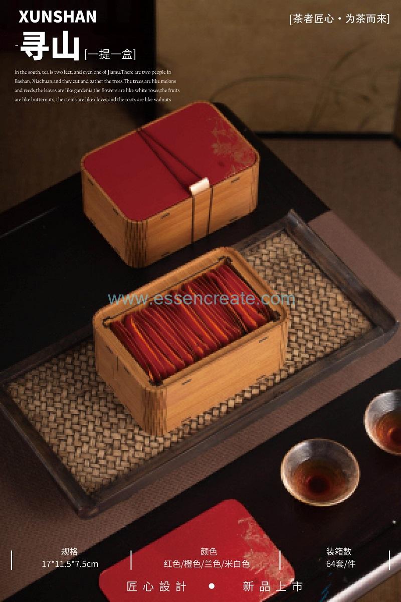 Luxury wooden tea gift boxes