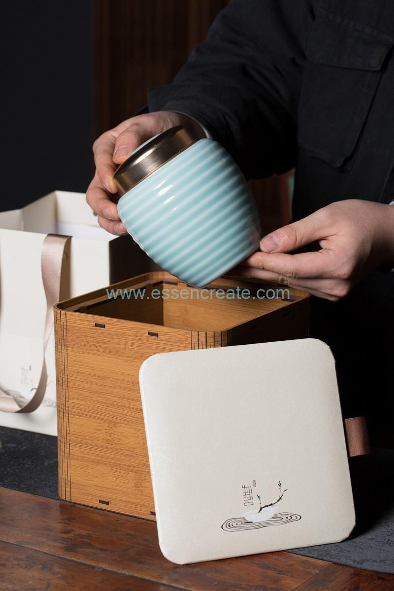 Luxury wooden tea gift boxes