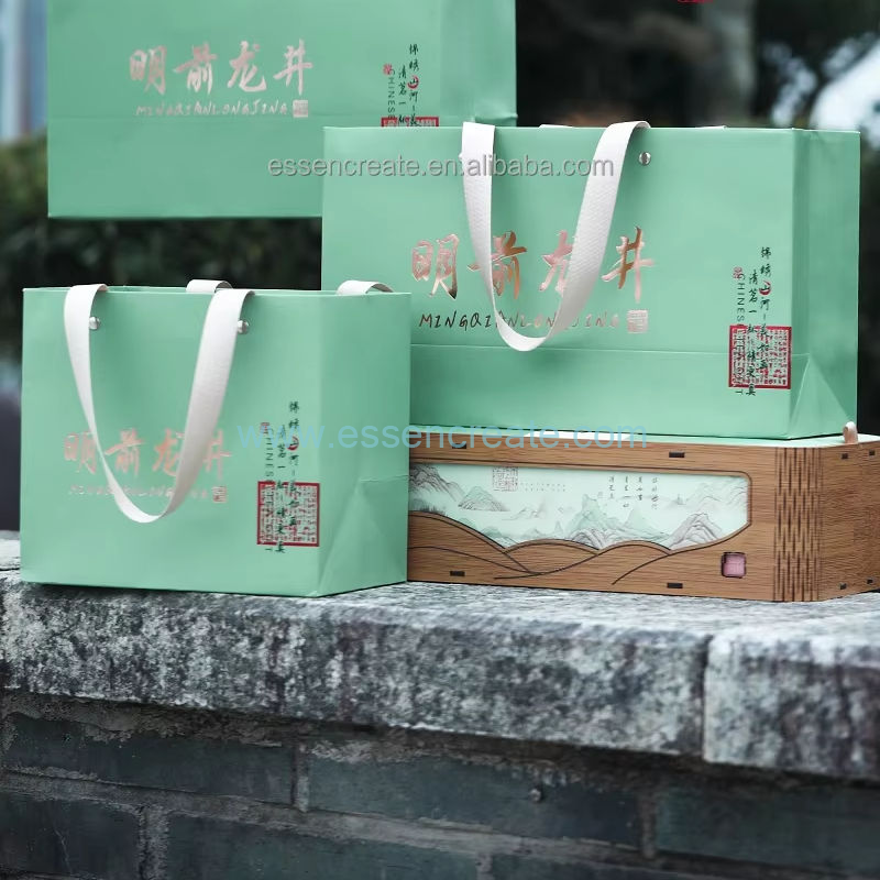 Exquisite hollow-carved wooden box tea packaging