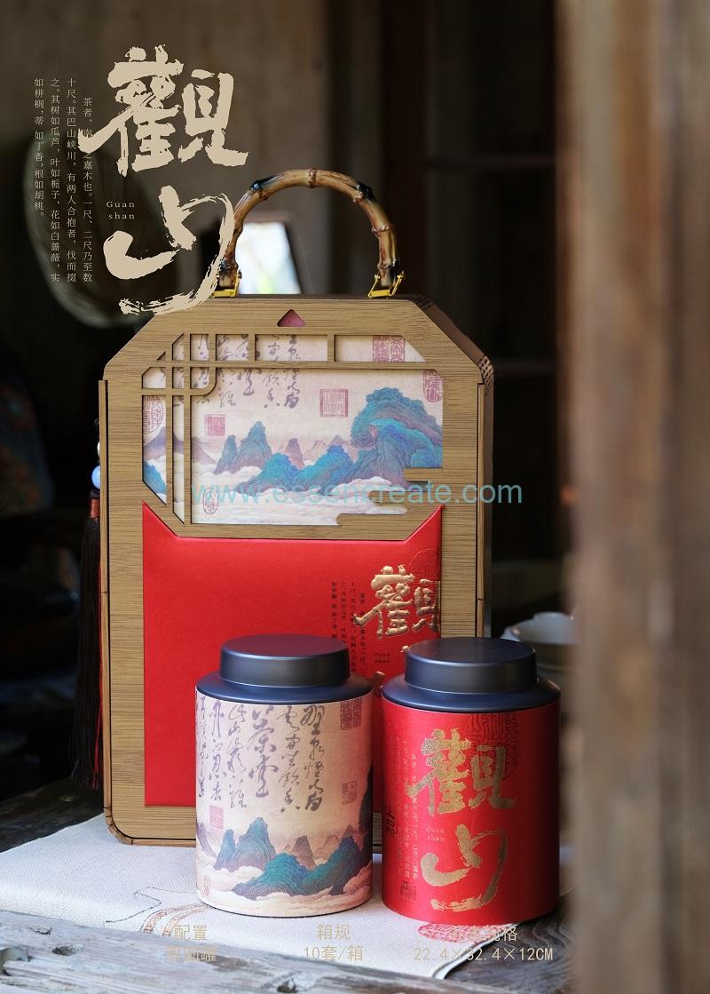 Exquisite Wooden Box for Tea Packaging