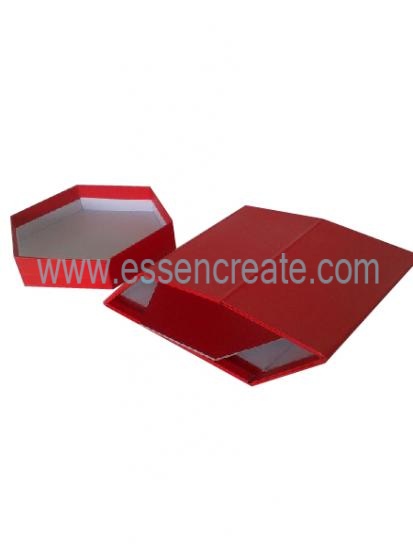 Hexagonal folding Paper Gift Box