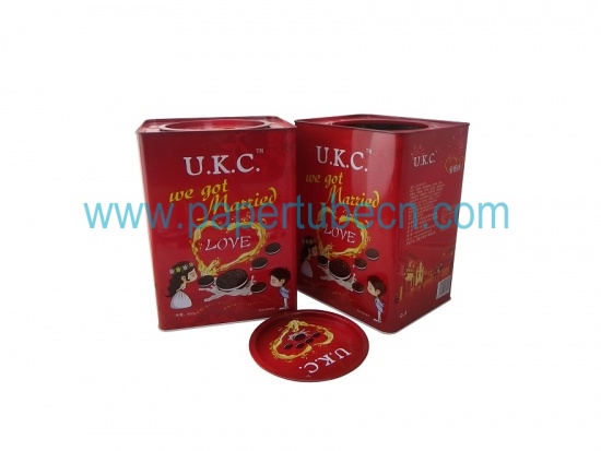 Metal Cookie Tin Box