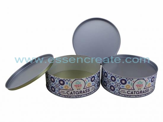 Catgrass Packaging Paper Can