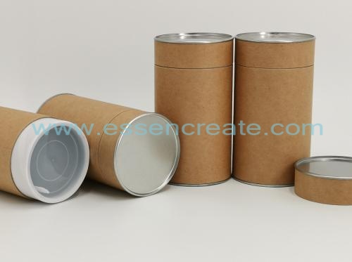 papierowe pudełko tuby Kraft Cylinder