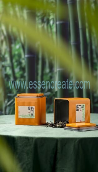 Tea Gift Box And Five Small Tins