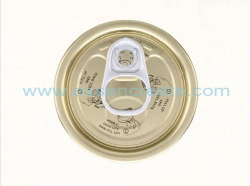 Tinplate Easy Open End With Epoxy Phenolic Lacquer