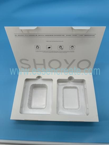 Production Clamshell Skin Care Paper Box