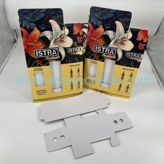 Foldable Cocktails Wine Glass Packaging Box