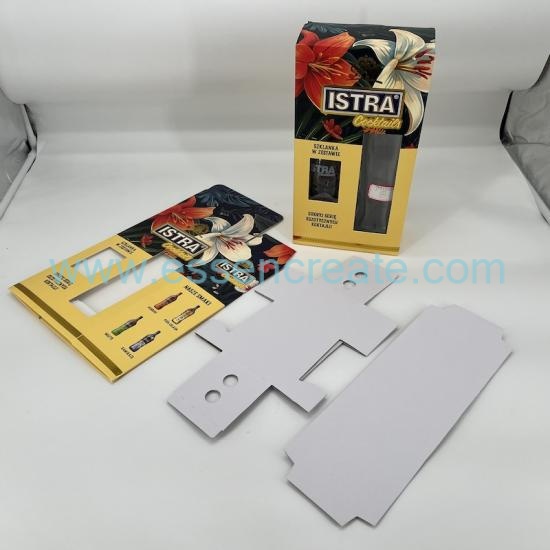 Foldable Cocktails Wine Glass Packaging Box