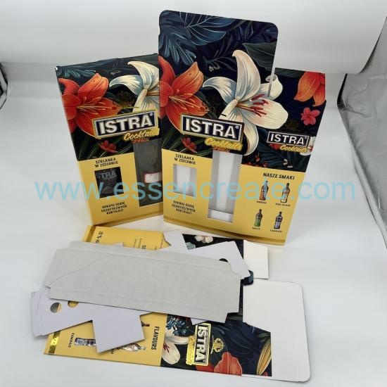 Foldable Cocktails Wine Glass Packaging Box