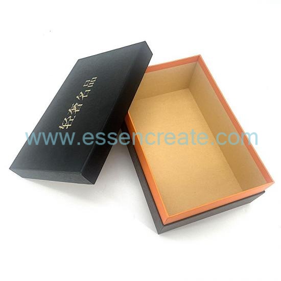High-Grade Shoe Packaging Box with World Lid Design