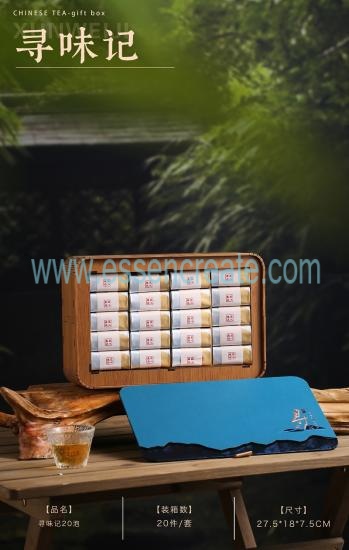  Custom bamboo tea box