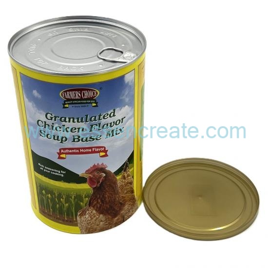 Custom PrintedChicken Powder Can