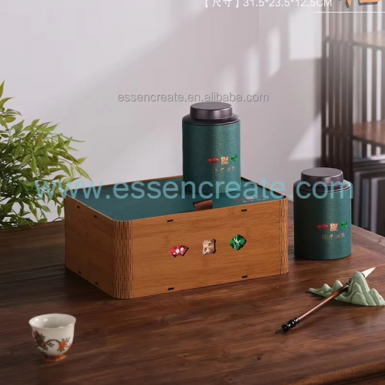 Custom Wooden Tea Packaging