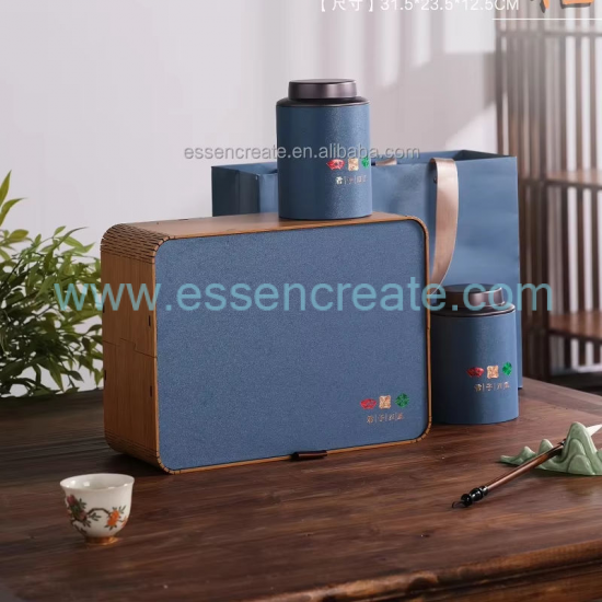 Custom Wooden Tea Packaging