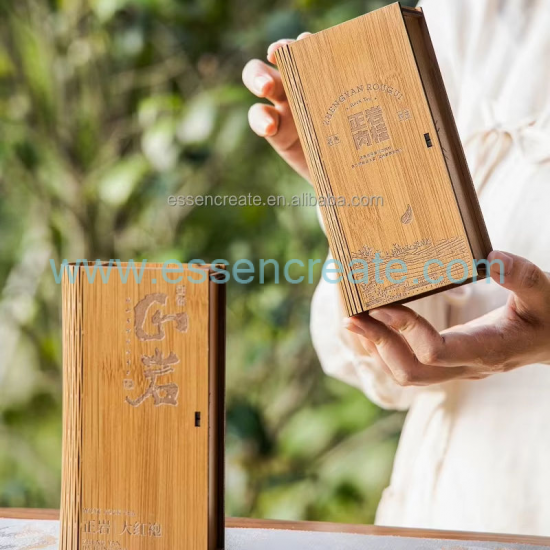 Custom Exquisite Wooden Tea Box