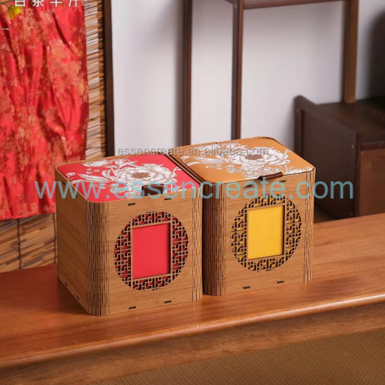 Custom Exquisite Wooden Tea Box