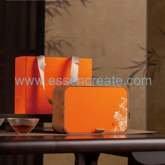 Custom Exquisite Wooden Tea Box