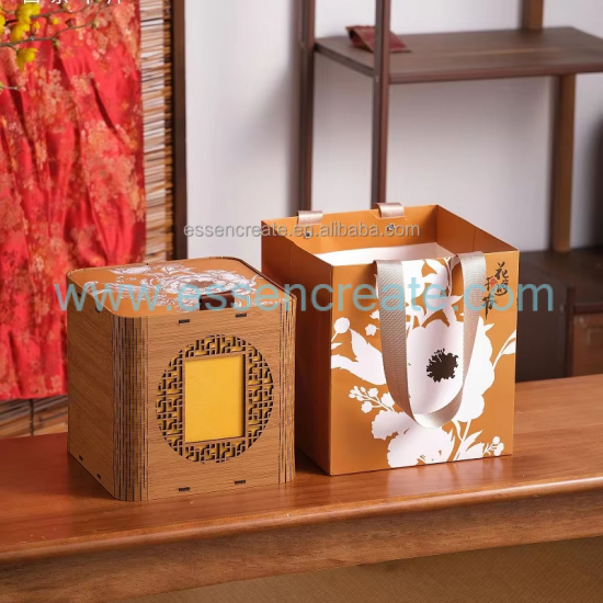 Custom Exquisite Wooden Tea Box