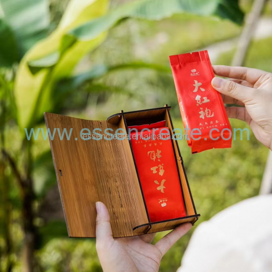 Custom Exquisite Wooden Tea Box