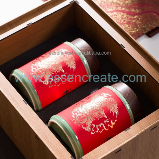 Custom Wooden Tea Packaging