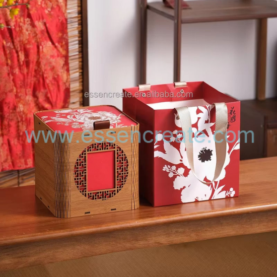 Custom Exquisite Wooden Tea Box