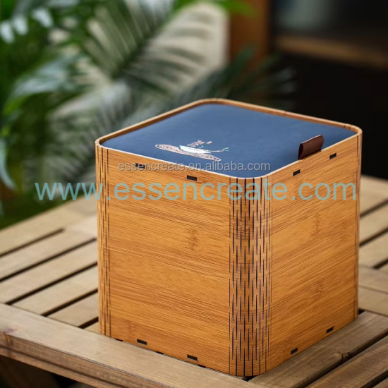 Custom Exquisite Wooden Tea Box