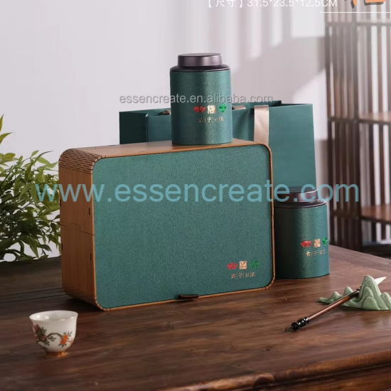 Custom Wooden Tea Packaging