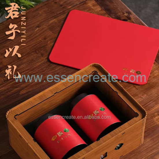 Custom Wooden Tea Packaging