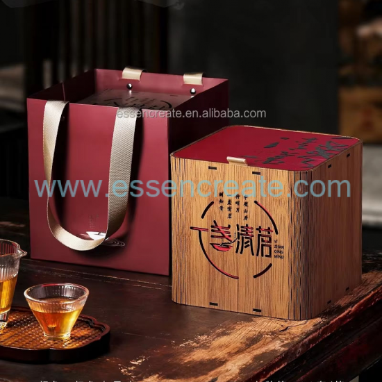 Custom Exquisite Wooden Tea Box
