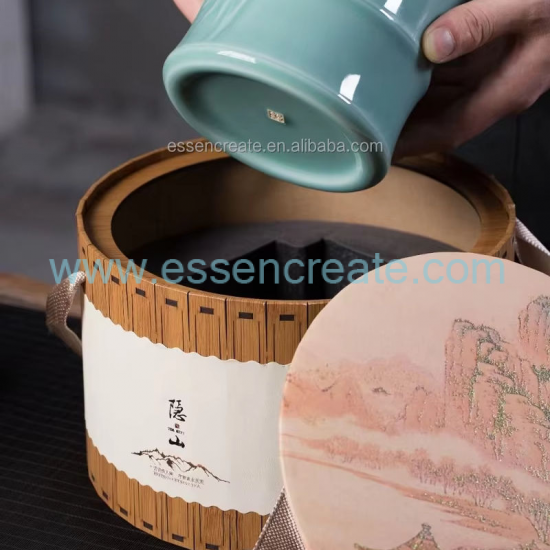 Custom Exquisite Wooden Tea Box