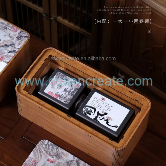 Custom Wooden Tea Packaging