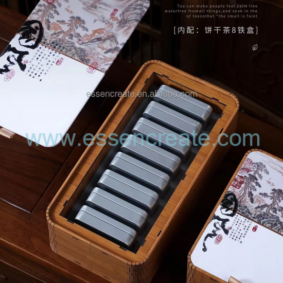 Custom Wooden Tea Packaging