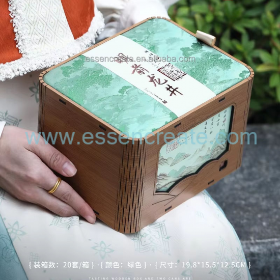 Custom Wooden Tea Packaging