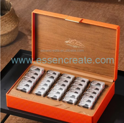 Custom Leather Tea Packaging