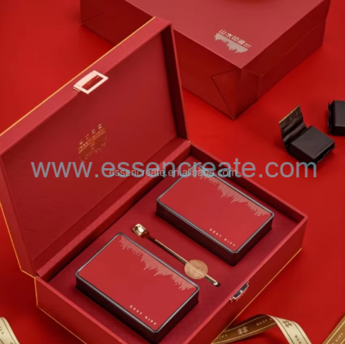 Custom Leather Tea Packaging