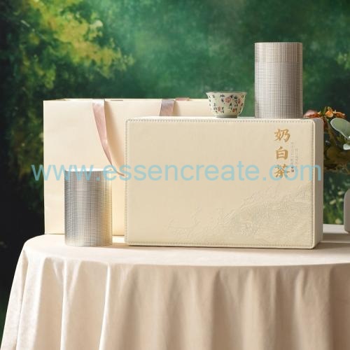 Custom Leather Tea Packaging Box